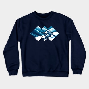 Snowboarding Snowboarder Winter Sport Crewneck Sweatshirt